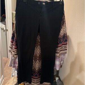 Women’s Ike navy chino crop pants sz 4 black inseam 25”